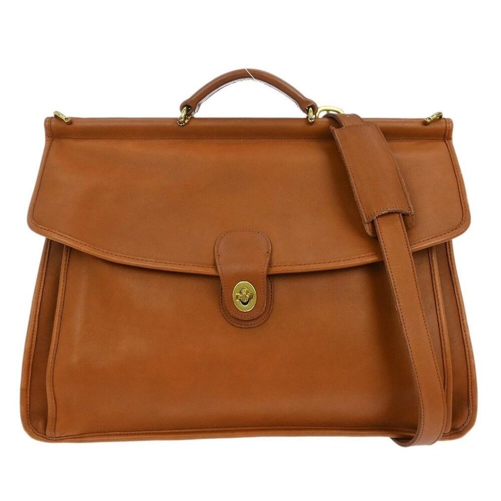 Coach Brown Beekman Briefcase 2way Shoulder Bag H4C-5266 145732